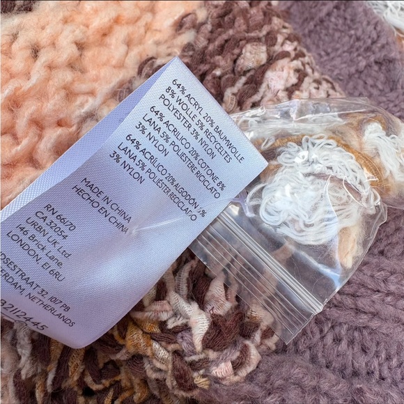 NWT Anthropologie Fringe ‘ Wild Thing’ OVERSIZED Cardigan Sweater XXS/XS - Picture 14 of 15